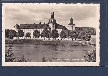 AK Küstrin - Schloß und Marienkirche 1941