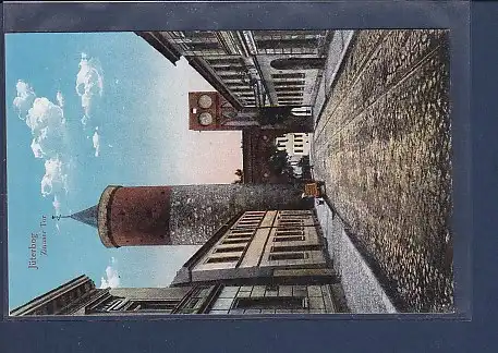 AK Jüterbog Zinnaer Tor 1920
