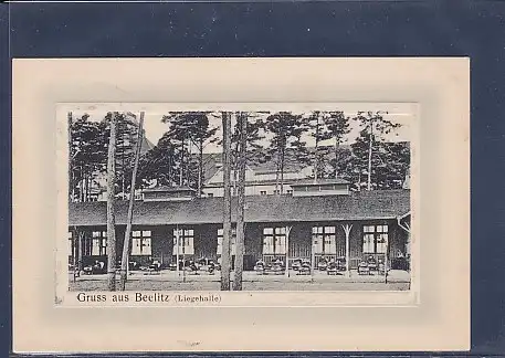 AK Gruss aus Beelitz ( Liegehalle) 1912