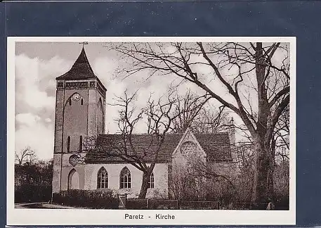 AK Paretz - Kirche 1936
