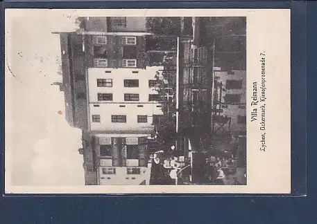 AK Villa Reimann Lychen, Uckermark, Kienofenpromenade 7  1914