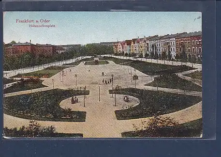 AK Frankfurt a. Oder Hohenzollernplatz 1920
