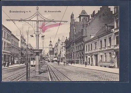 AK Brandenburg a.H. St Annenstraße 1920