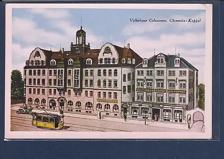 AK Volkshaus Colosseum, Chemnitz - Kappel 1920