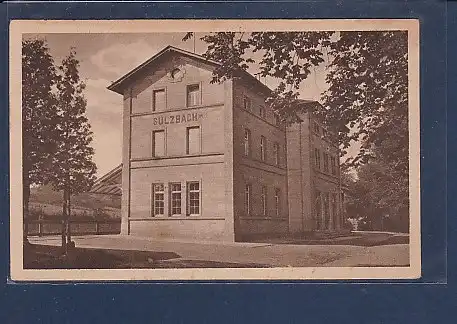 AK Sulzbach Bahnhof 1930