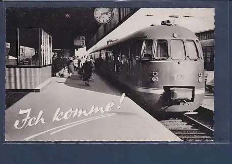 AK Ich komme! ( Eisenbahn) 1967
