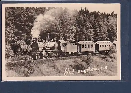 AK Gut angekommen ( Eisenbahn) 1956