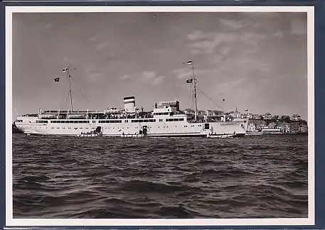 AK M.S. Königin Luise vor Helgoland 1939