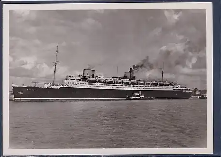 AK Turbinen Schnelldampfer Bremen 1940