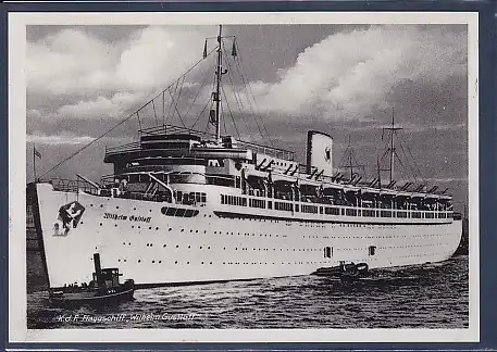 AK K.d.F. Flagschiff Wilhelm Gustloff 1940