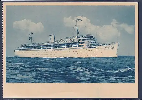 AK M.S. Wilhelm Gustloff Das Schiff der Schaffenden! 1940