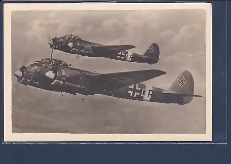AK Junkers-Ju 88 Horizontal und Sturzbomber der Deutschen Luftwaffe 1940