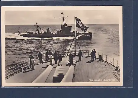 AK Torpedobootsdurchbruch 1940