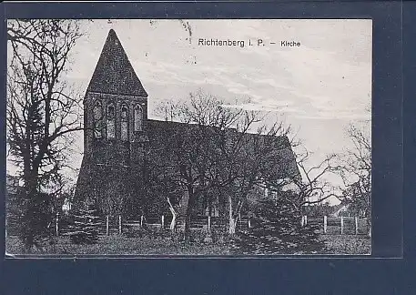 AK Richtenberg i.P. - Kirche 1923