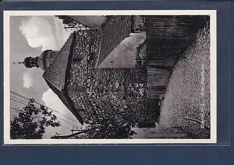 AK Triebel N./l. Alter Stadtturm 1940