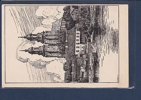 AK Der Dom zu Gnesen 1930