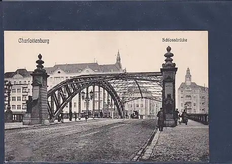 AK Charlottenburg Schlossbrücke 1910