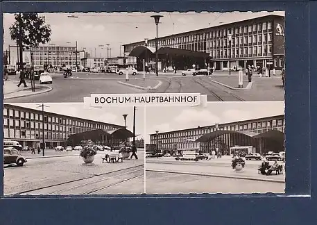 AK Bochum Hauptbahnhof 3.Ansichten 1957