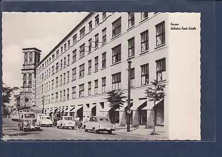 AK Dessau Wilhelm Pieck Straße 1960