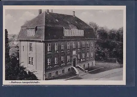 AK Rathaus Leopoldshall 1930