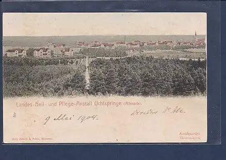 AK Landes- Heil- und Pflege Anstalt Uchtspringe ( Altmark) 1904