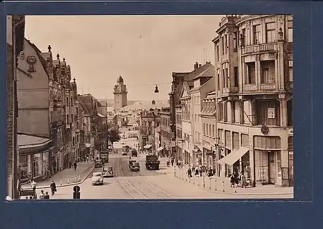 AK Plauen i. Vogtl. - Bahnhofstraße 1963