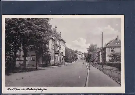 AK Bad Lausick Bahnhofstrasse 1950