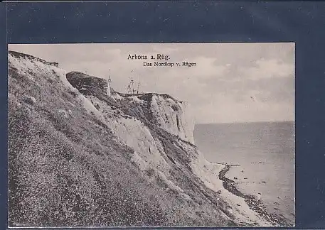 AK Arkona a. Rüg. Das Nordkap v. Rügen 1920
