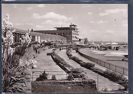 AK Flughafen Stuttgart 1960