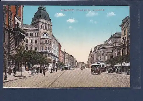 AK Budapest Jozsef körut - Josefsring 1920