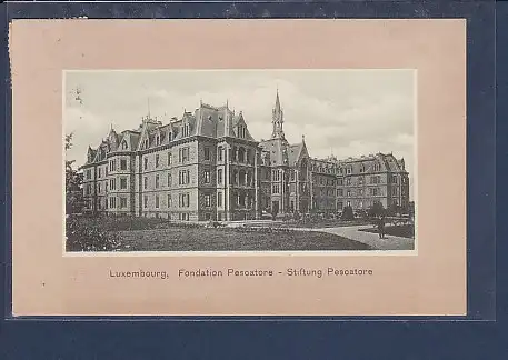 AK Luxembourg Fondation Pescatore - Stiftung Pescatore 1913