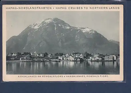 AK Aandalsnaes am Romdalsfjord 1928