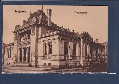 AK Targoviste Justizpalast 1930