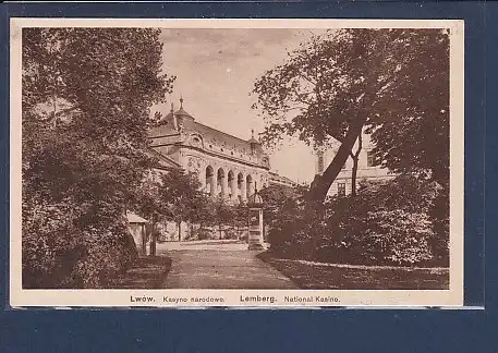 AK Lemberg National Kasino 1920