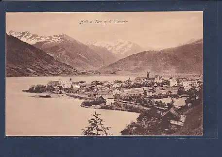 AK Zell a. See g.d. Tauern 1930