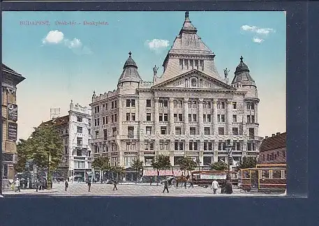 AK Budapest Deakplatz 1920