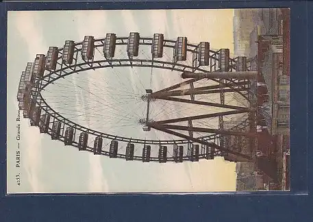 AK Paris Grande Roue 1920