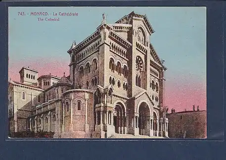AK Monaco La Cathedrale - The Cathedral 1930