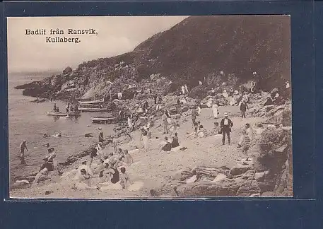 AK Badlif fran Ransvik, Kullaberg 1930