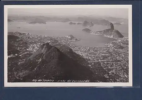 AK Rio de Janeiro - Vista do Corcovado 1940