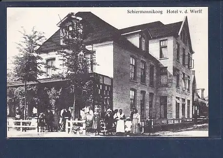 AK Schiermonnikoog Hotel v.d. Werff 1960