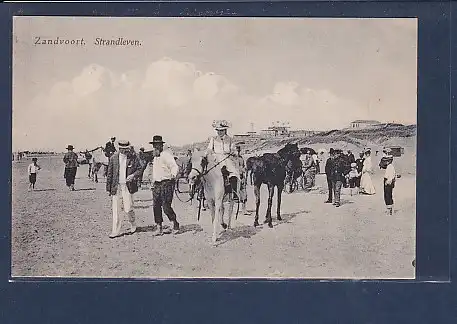 AK Zandvoort Strandleven 1920