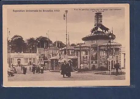 AK Exposition Universelle de Bruxelles 1910 