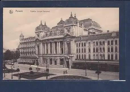 AK Anvers Theatre lyrique flamand 1920