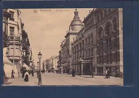 AK Oostende De Schouwburg 1920