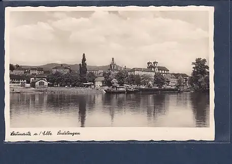 AK Leitmeritz a./ Elbe Sudetengau 1941