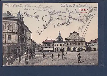 AK Turnov  Namesti 1906