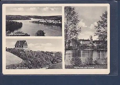 AK Luftkurort Lagow Tschetschsee 3.Ansichten 1930