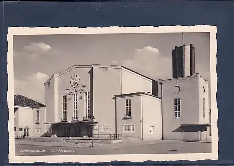 AK Schneidemühl - Landestheater 1937