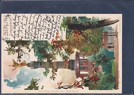 AK Berlin Siegessäule ( Kley Karlsruhe) 1905